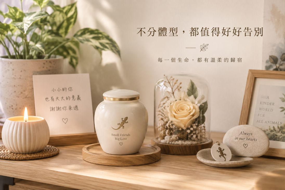 守宮等小型寵物火化服務－愛的寵物天堂